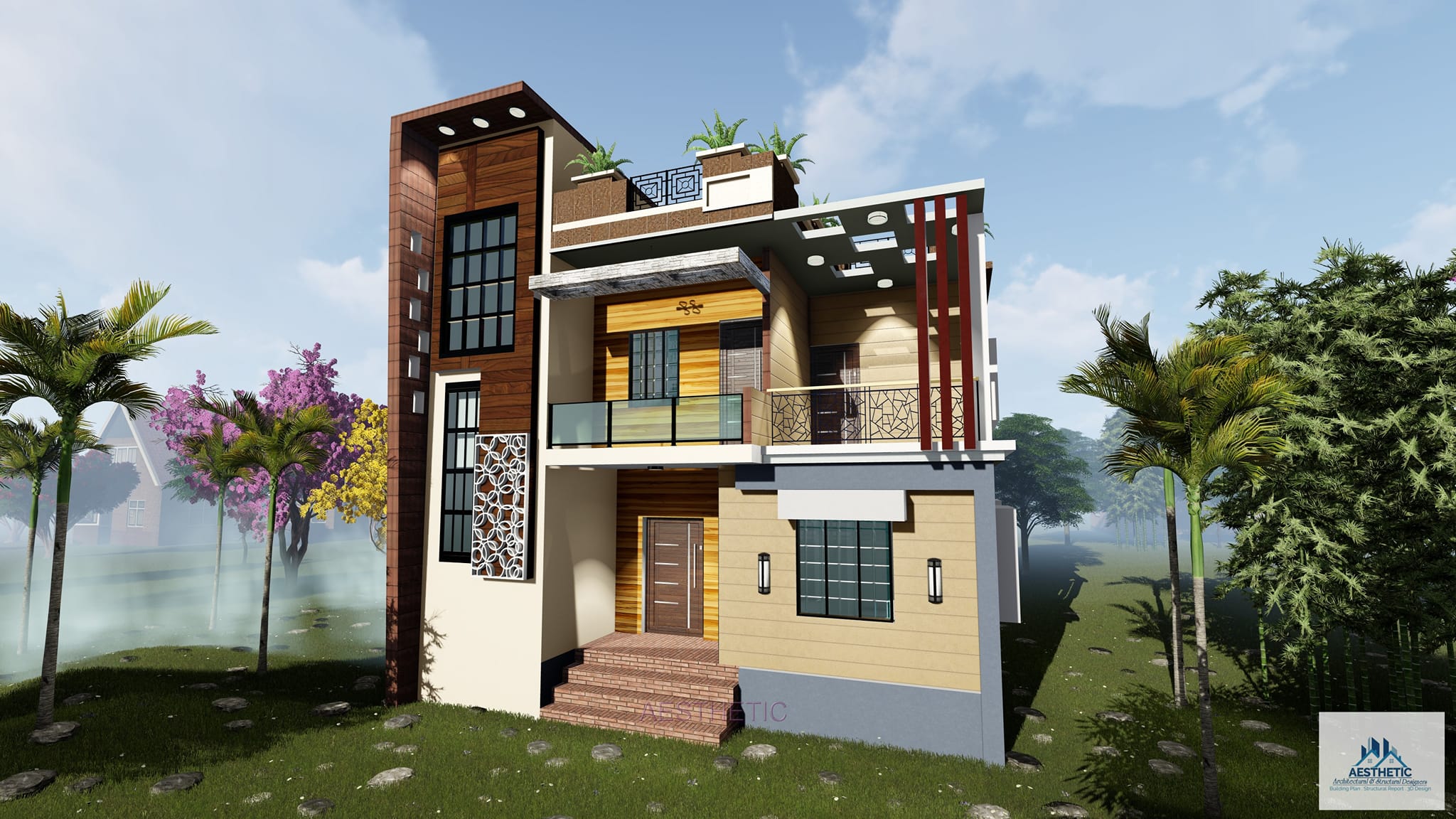 Two-Storey Modern House